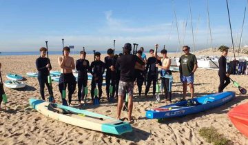 El Paddle Surf present en el “dia de la Educació física al carrer” 2022